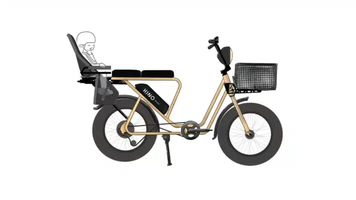 Velo cargo 3 places